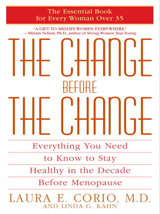 Title details for The Change Before the Change by Laura Corio - Wait list